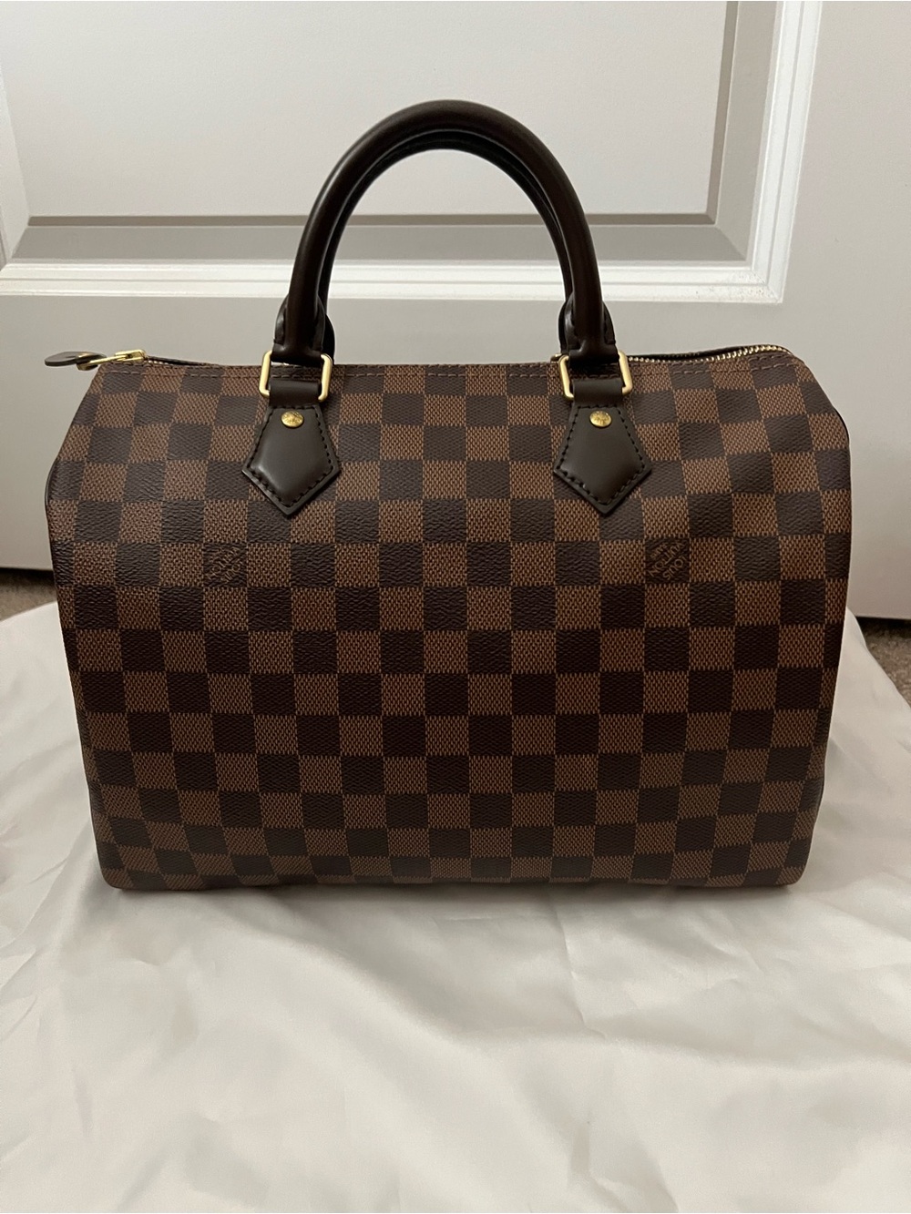 Louis Vuitton Classic Speedy 30 Damier Ebene